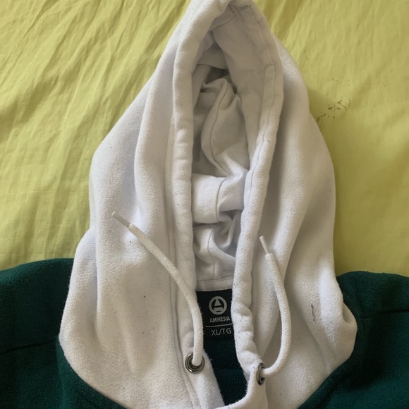 Amnesia Multicoloured Colourblock Hoodie - Picture 3 of 4